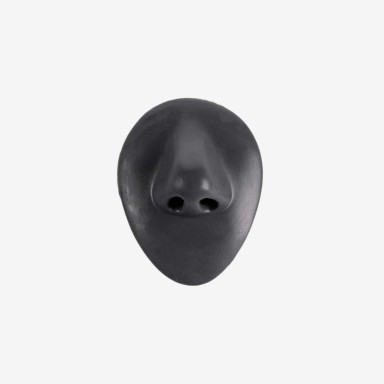 Piranha Molde Silicone Preto Nariz