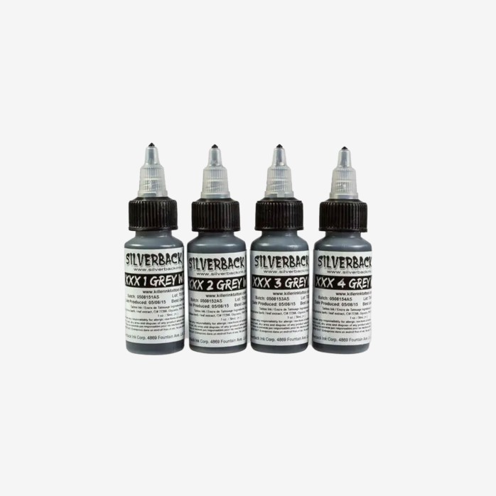 Silverback Ink XXX Grey Wash Set