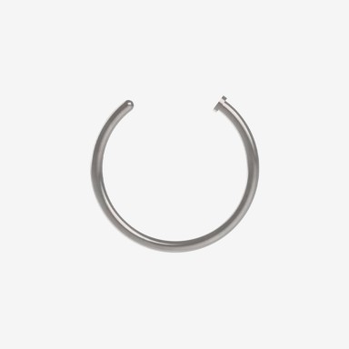 Piranha Nose Ring Surgical Steel 316L 316L