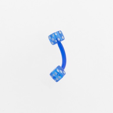 Piranha Banana Silicone PTBA - Azul