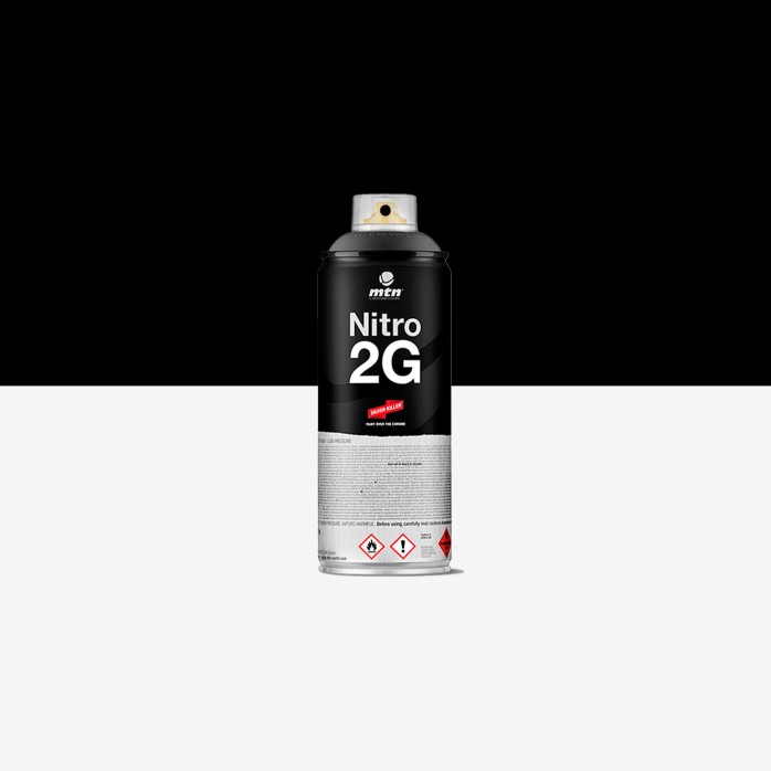 Montana Nitro 2G Black Mate 400 ml / 14 oz