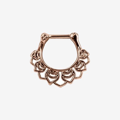 Wildcat Floral Septum Clicker Roseline