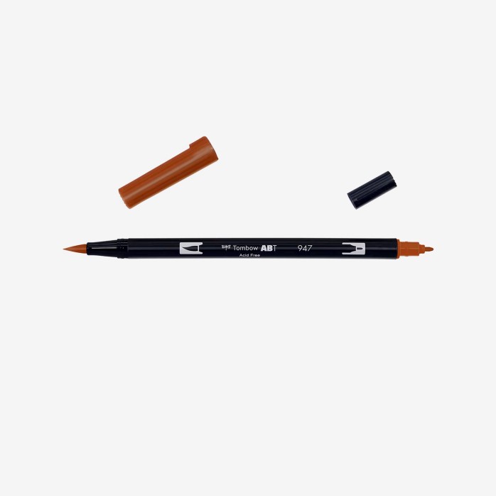 Tombow Ponta Dupla - 947 Burnt Sienna