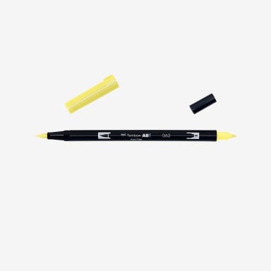 Tombow Ponta Dupla - 062 Pale Yellow