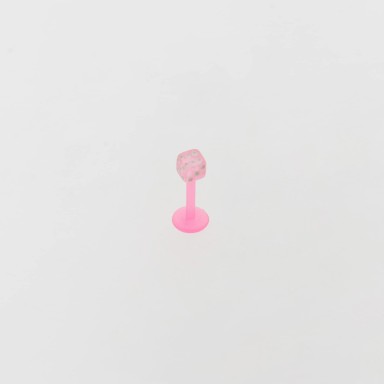 Piranha Labret Silicone PTLA - Rosa