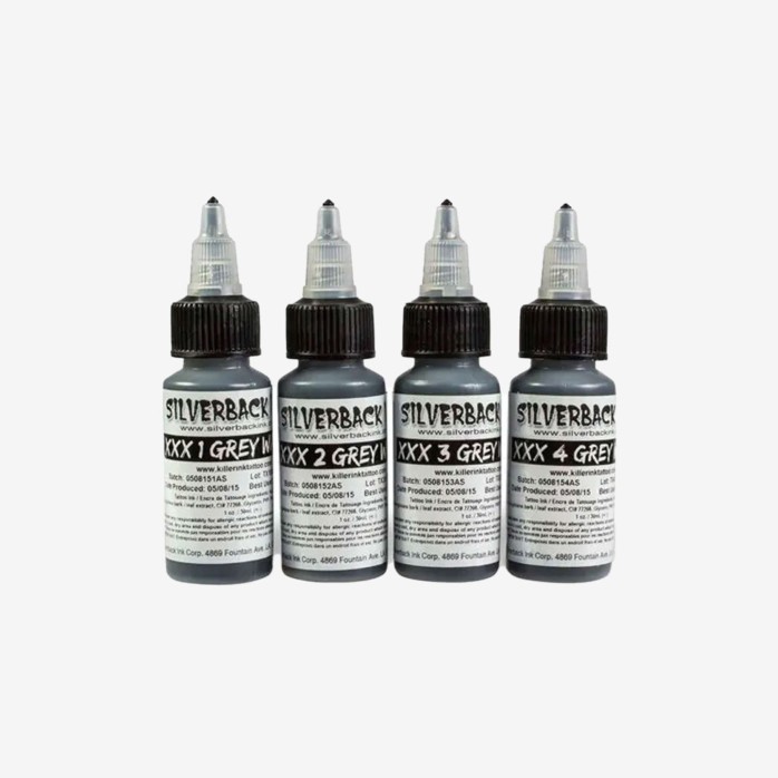 Silverback Ink XXX Grey Wash Set