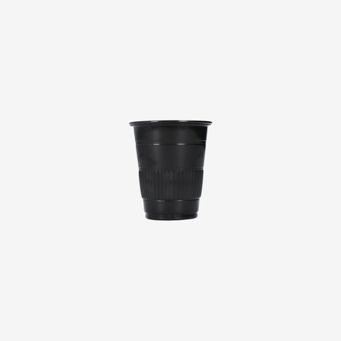 SAFE TAT Black Disposable Cups 50 Units