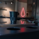 SAFE TAT Black Disposable Cups 50 Units